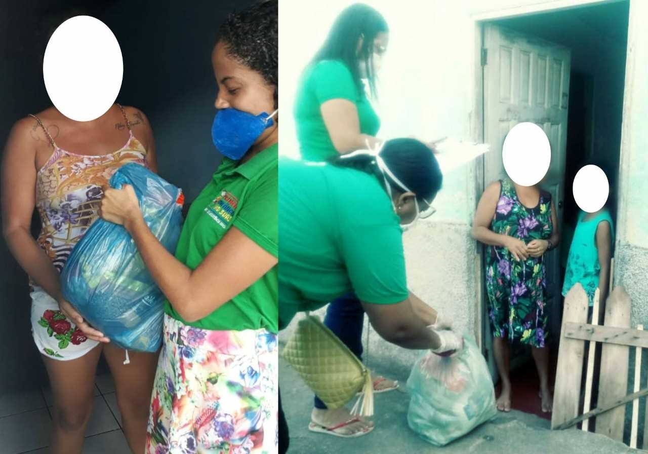 Camacã: Secretaria de Assistência Social doa cestas básicas para amenizar o enfrentamento do coronavírus